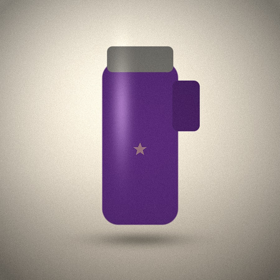 Purple Polar Camel travel mug